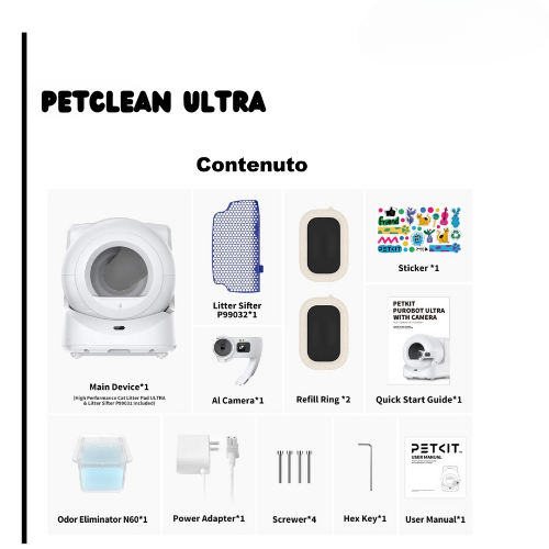 Lettiera autopulente - PetClean Ultra®